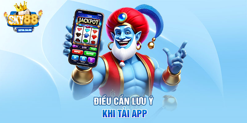 Điều cần lưu ý khi tải app