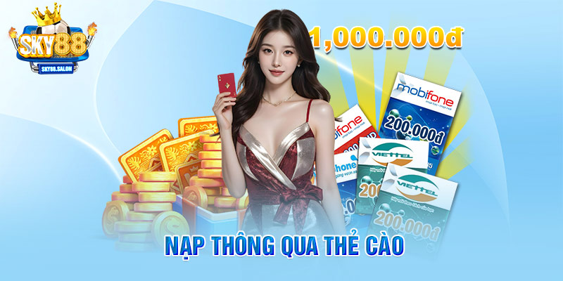 Nạp thông qua thẻ cào