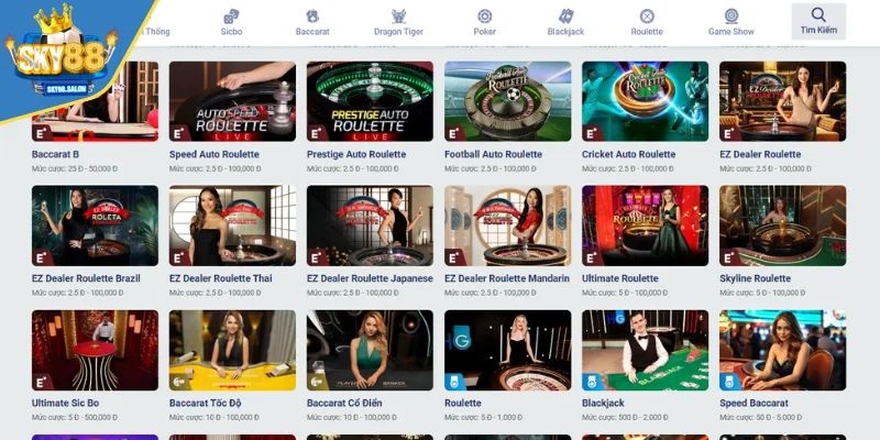 Những yếu tố tạo nên sự hấp dẫn của sảnh casino tại nhà cái